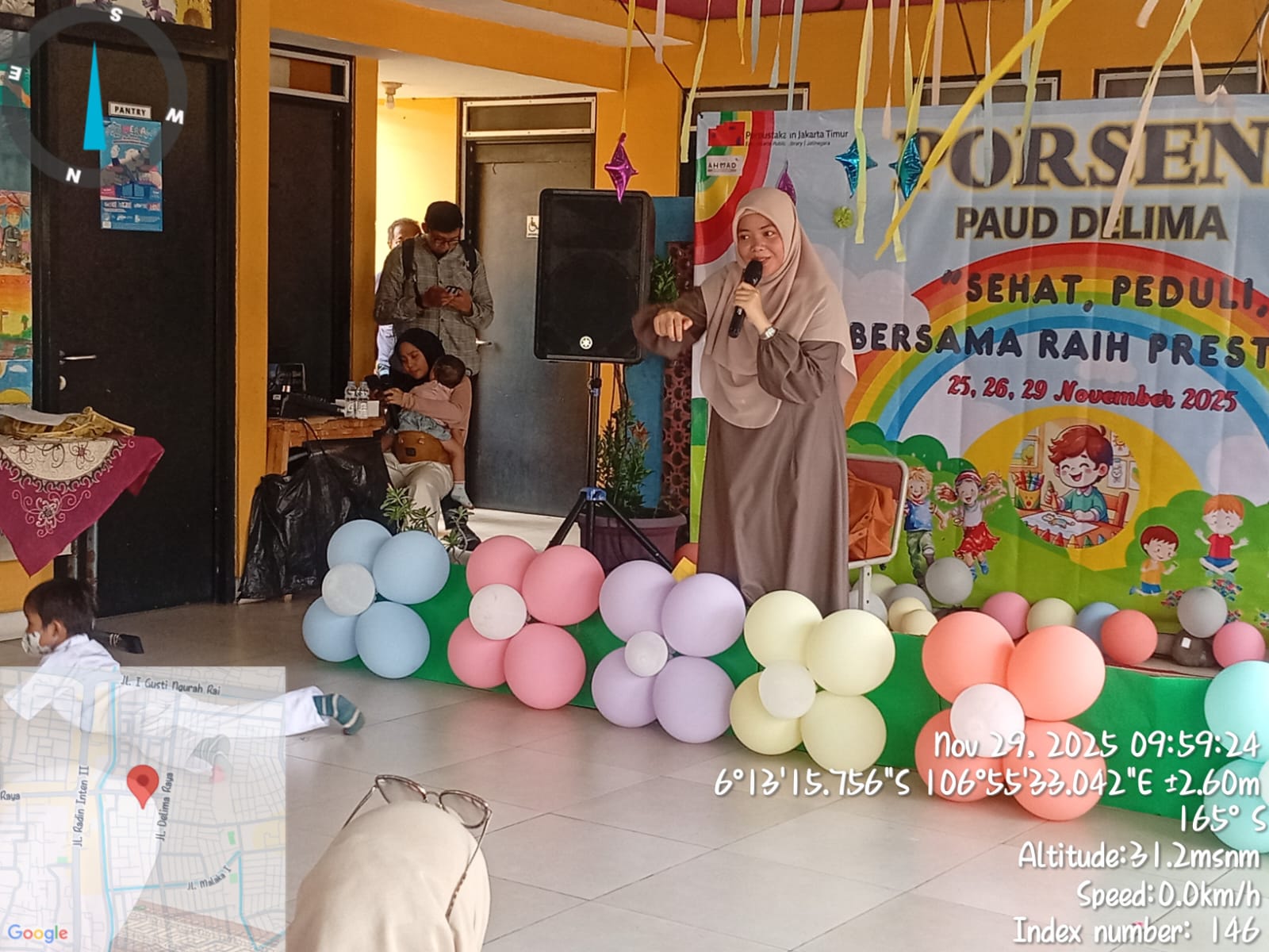 Wisata LiterAsyik Ke BKB PAUD DELIMA RW 05 MALAKA SARI